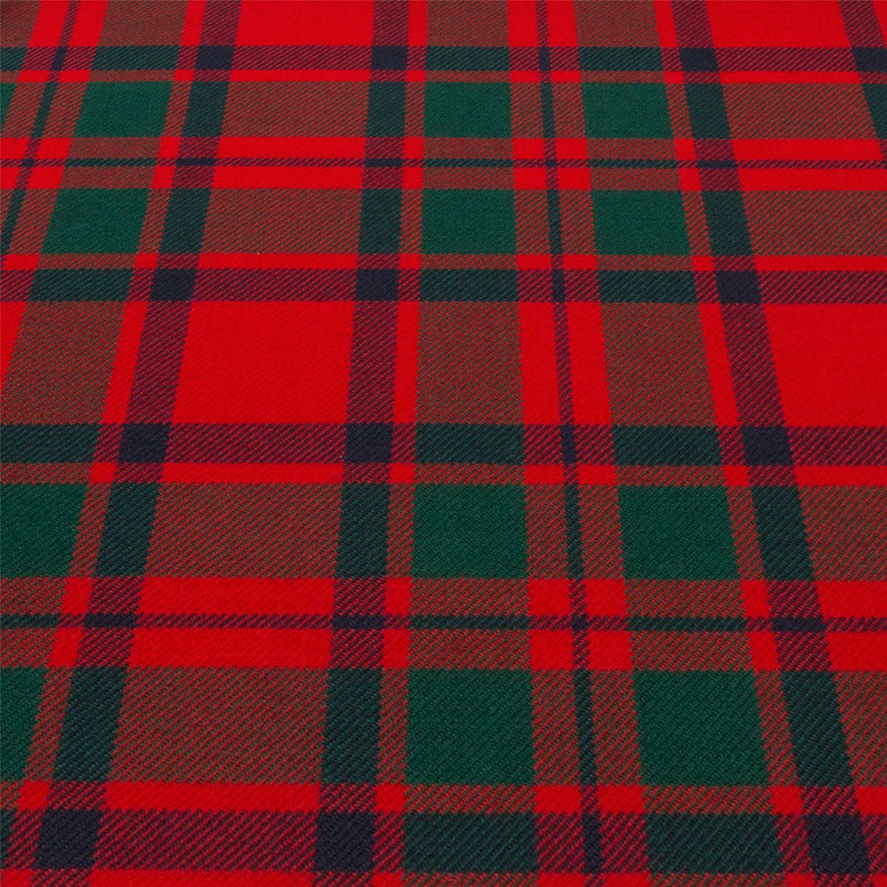 Light Weight 10oz Fabric Material MacIntosh Clan Modern Tartan 1 Metre