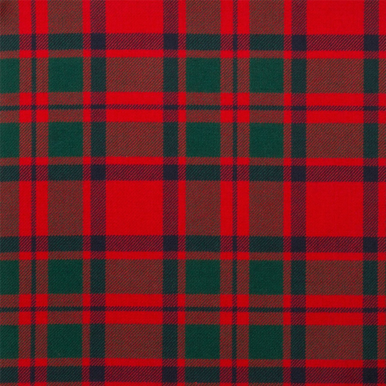 Light Weight 10oz Fabric Material MacIntosh Clan Modern Tartan 1 Metre