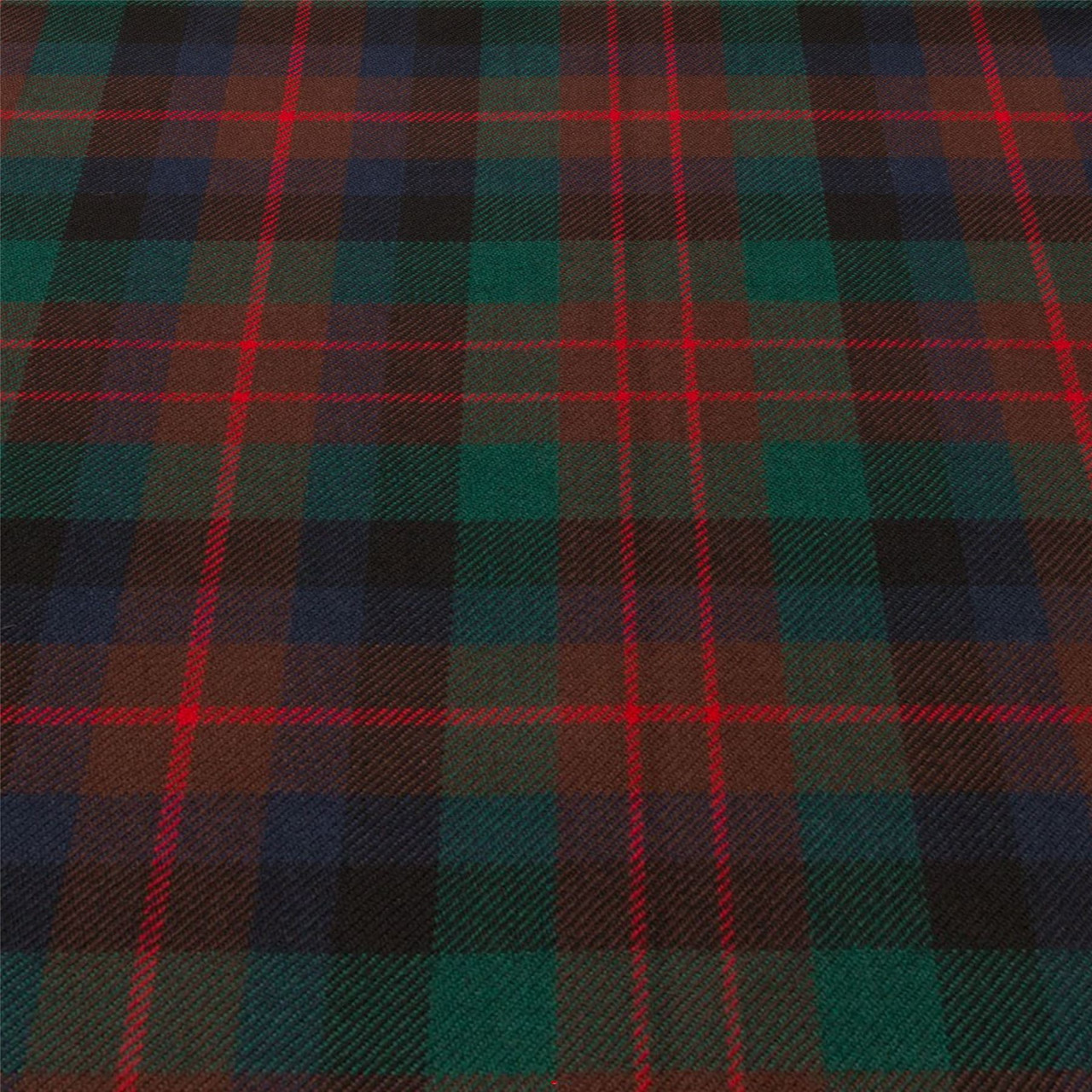 Light Weight 10oz Fabric Material MacDuff Hunting Modern Tartan 1 Metre