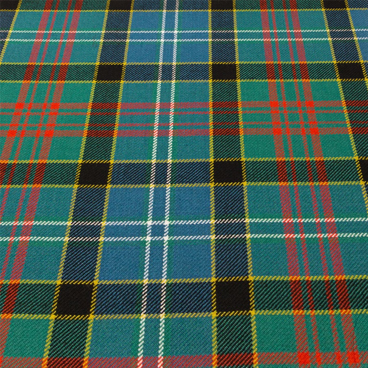 Light Weight 10oz Fabric Material Paisley Ancient Tartan 1 Metre