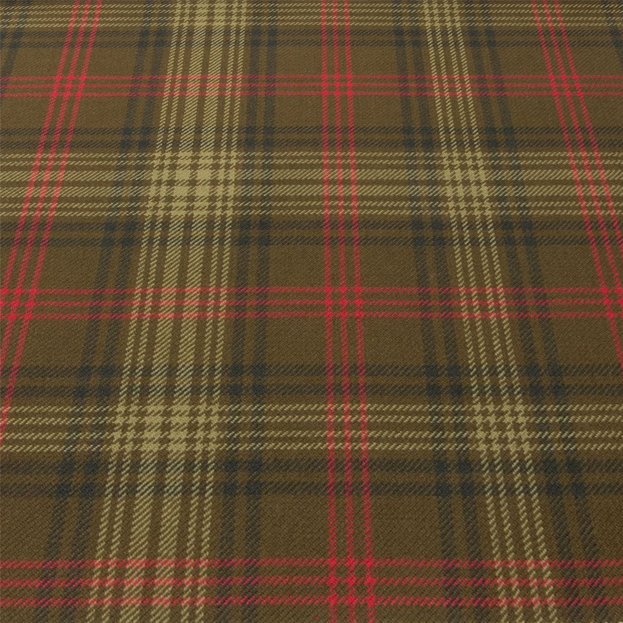 Light Weight 10oz Fabric Material Ross Hunting Weathered Tartan 1 Metre