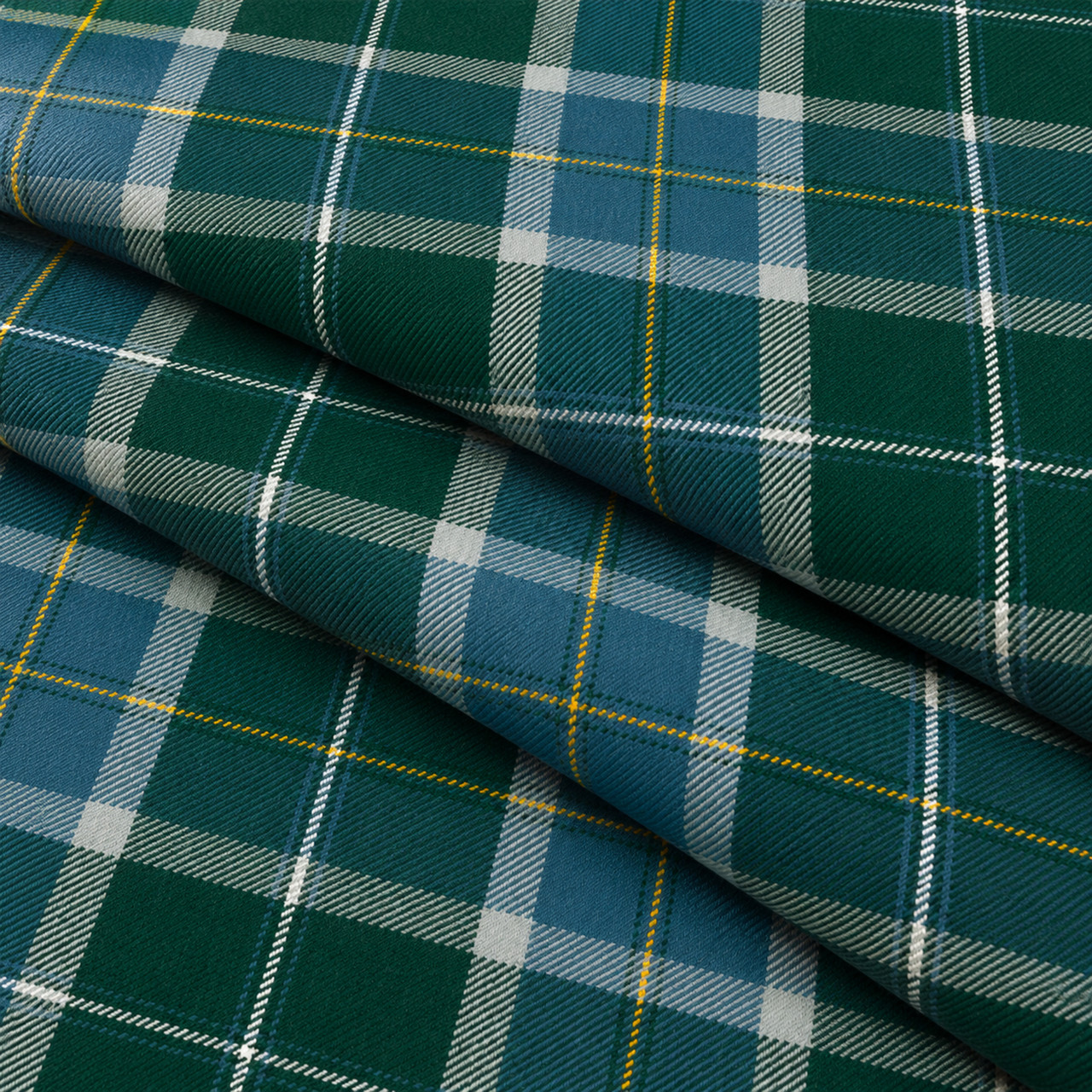 Light Weight 10oz Fabric Material Scottish Borderland Tartan 1 Metre