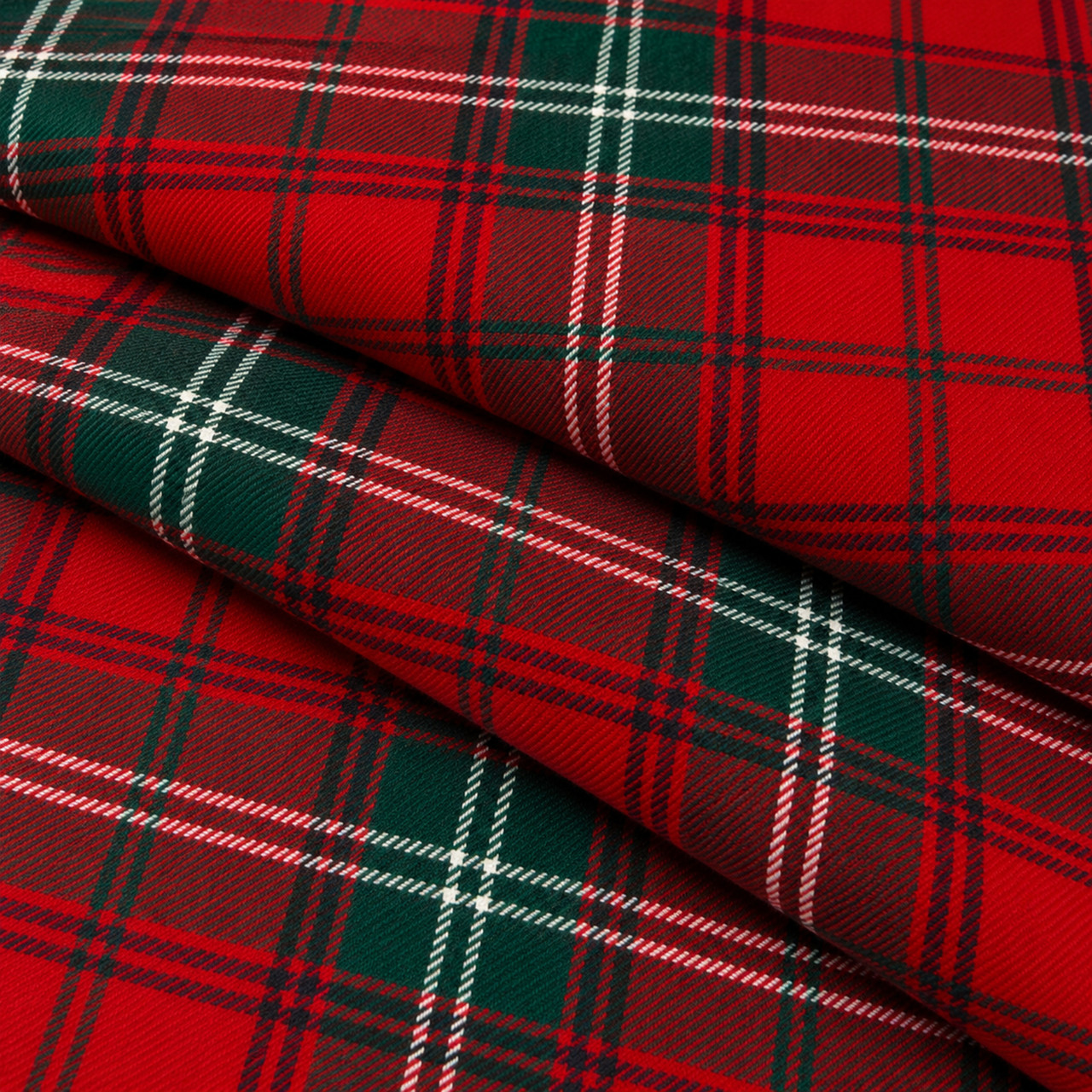 Light Weight 10oz Fabric Material Seton Modern Tartan 1 Metre