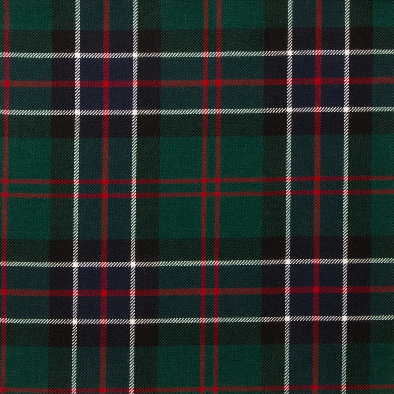Light Weight 10oz Fabric Material Sinclair Hunting Modern Tartan 1 Metre