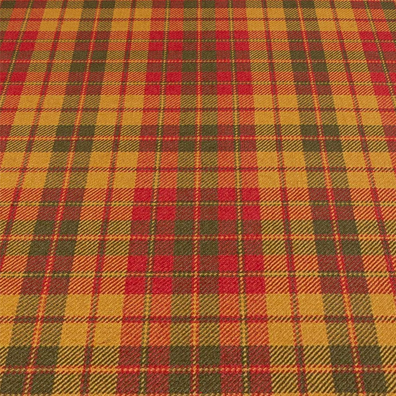 Light Weight 10oz Fabric Material Strathearn Weathered Tartan 1 Metre