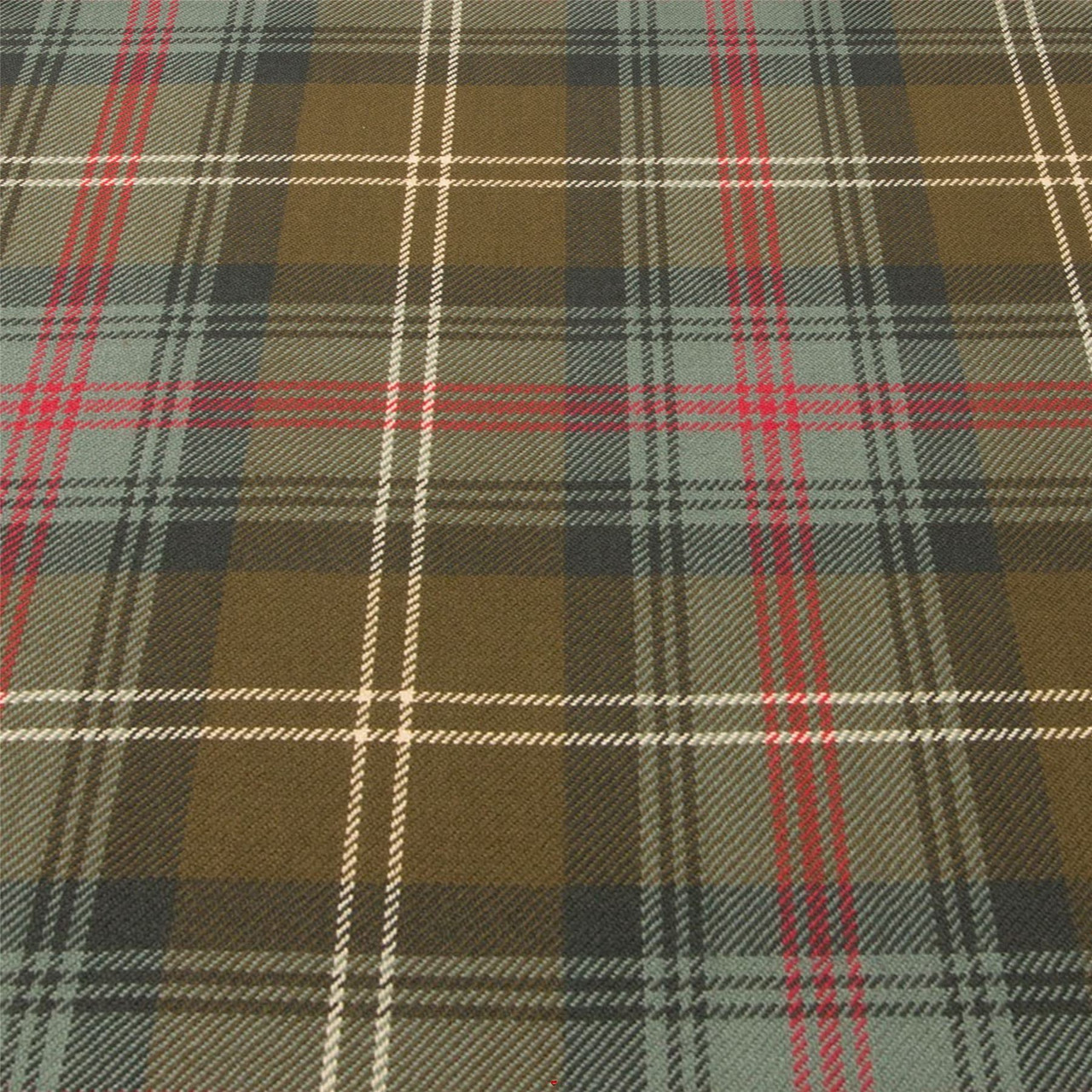 Light Weight 10oz Fabric Material Sutherland Old Weathered Tartan 1 Metre