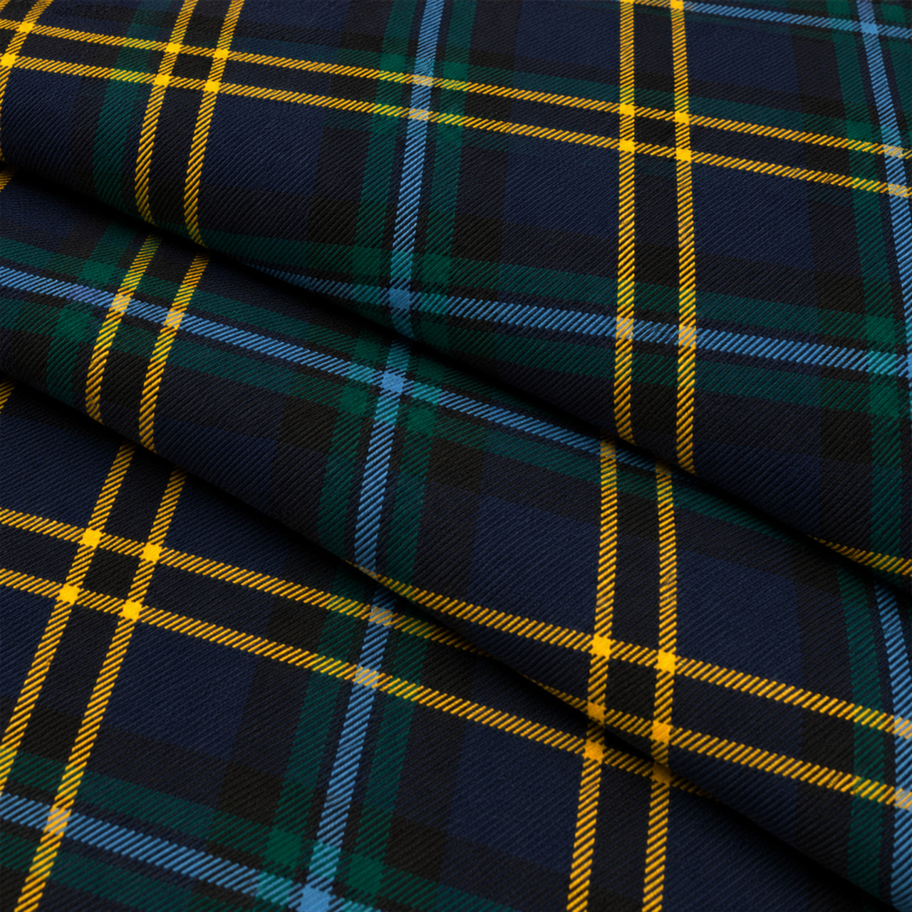 Light Weight 10oz Fabric Material Weir Modern Tartan 1 Metre