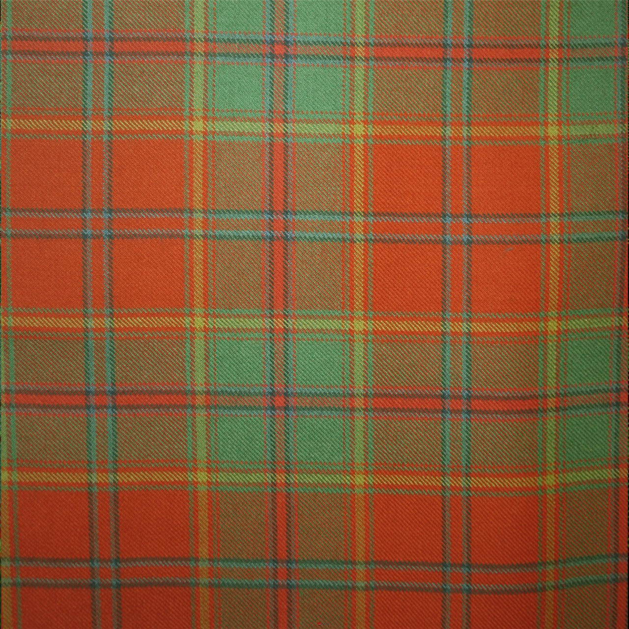 Light Weight 10oz Fabric Material All Ireland Red Irish Tartan 1 Metre