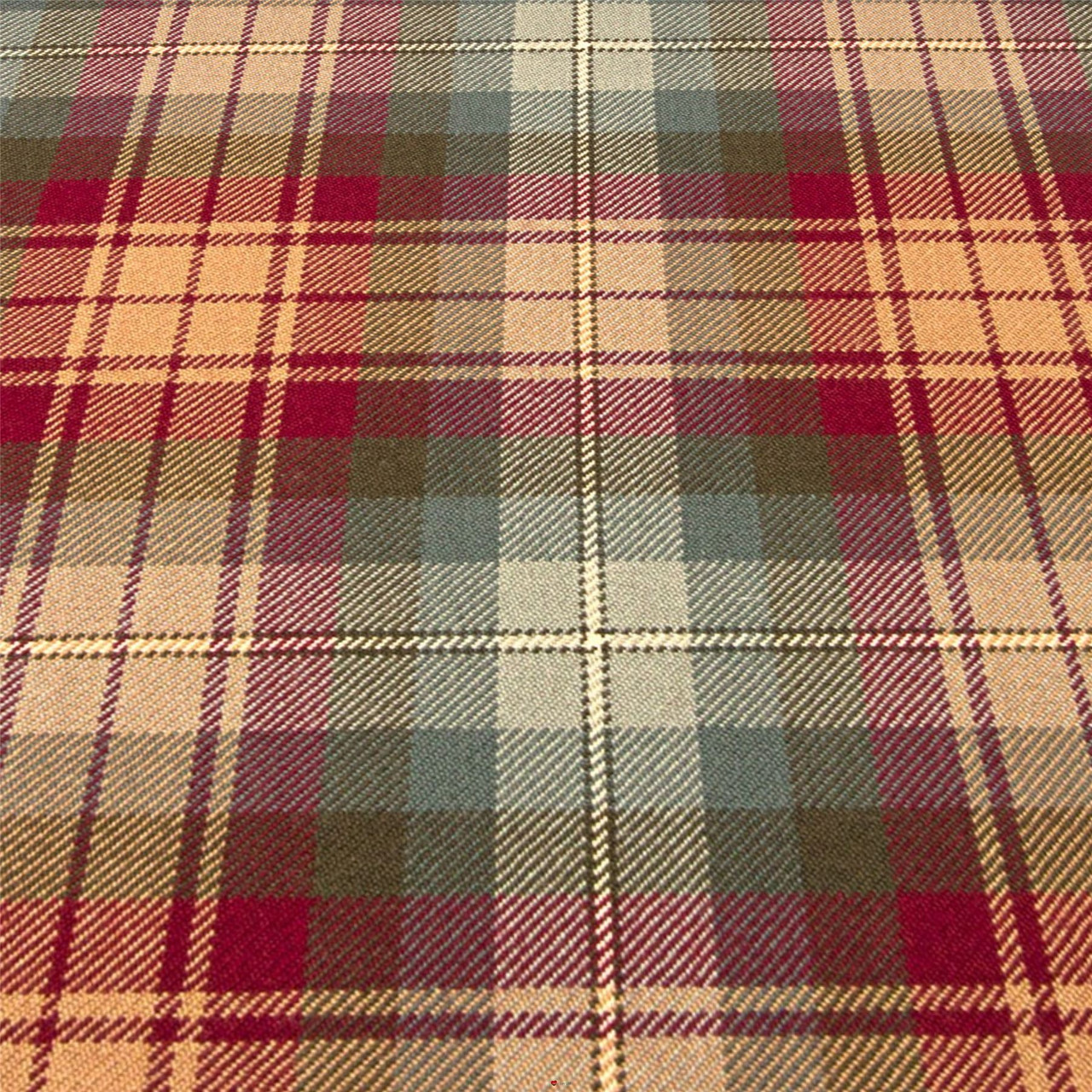 Heavy Weight 16oz Fabric Material Auld Scotland Tartan 1 Metre