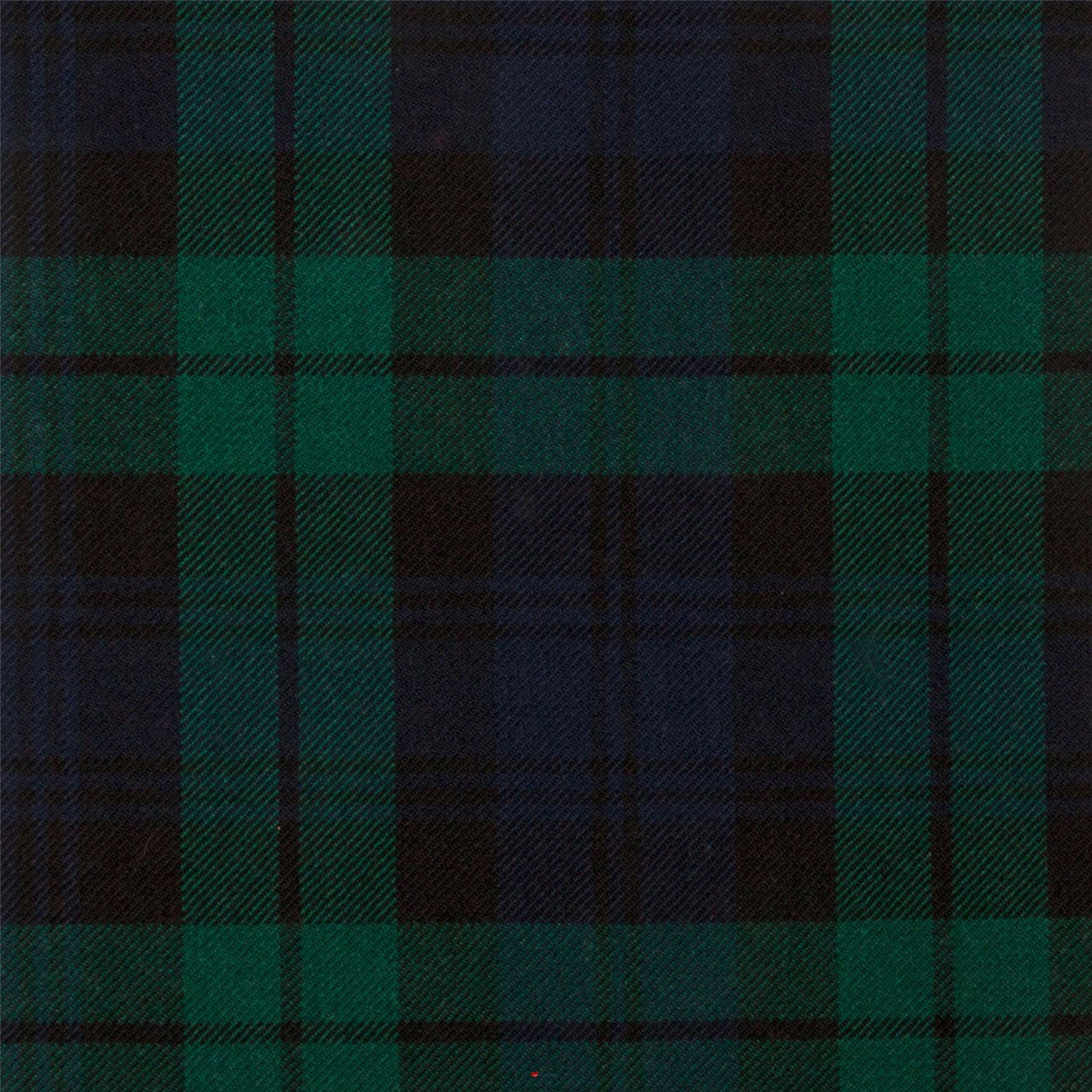 Heavy Weight 16oz Fabric Material Black Watch Modern Tartan 1 Metre