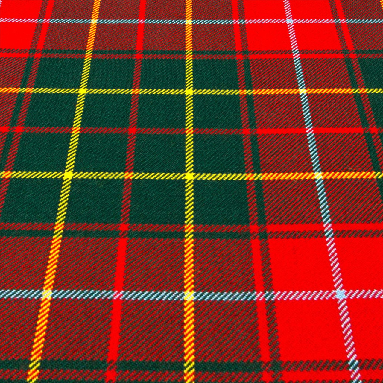 Heavy Weight 16oz Fabric Material Burnett Modern Tartan 1 Metre