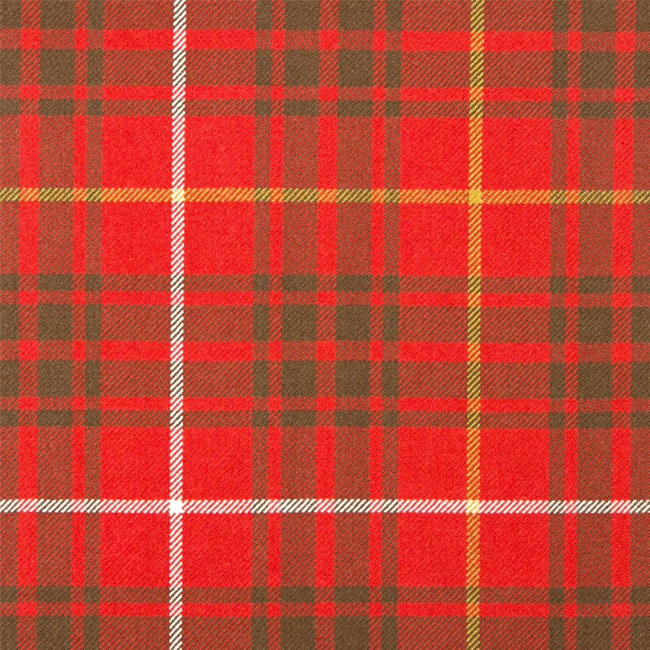 Heavy Weight 16oz Fabric Material Bruce Weathered Tartan 1 Metre