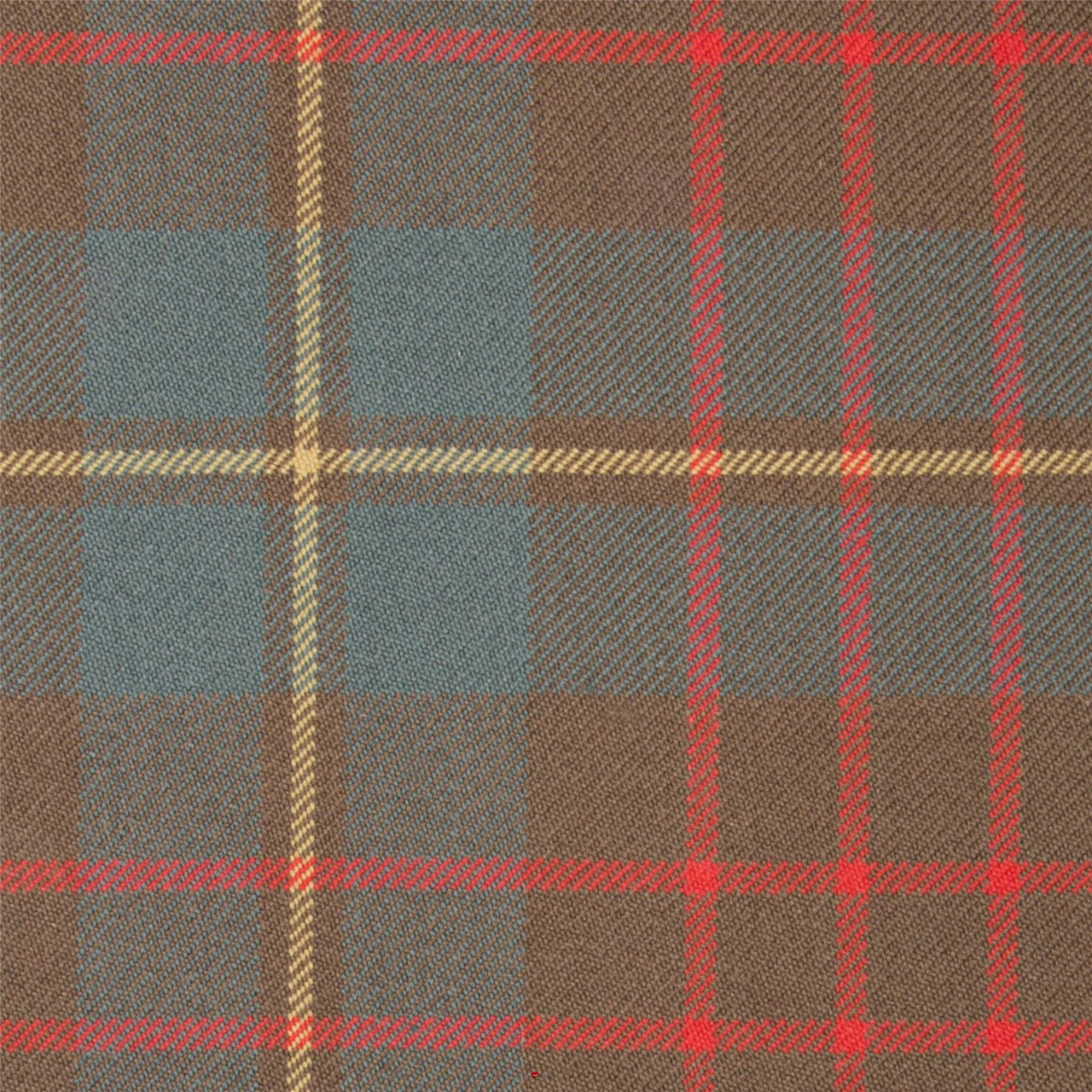 Heavy Weight 16oz Fabric Material Cameron Hunting Weathered Tartan 1 Metre