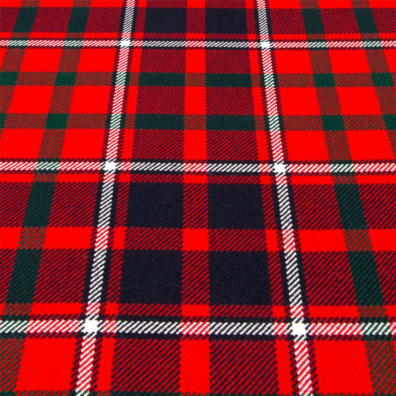 Heavy Weight 16oz Fabric Material Cameron of Lochiel Modern Tartan 1 Metre