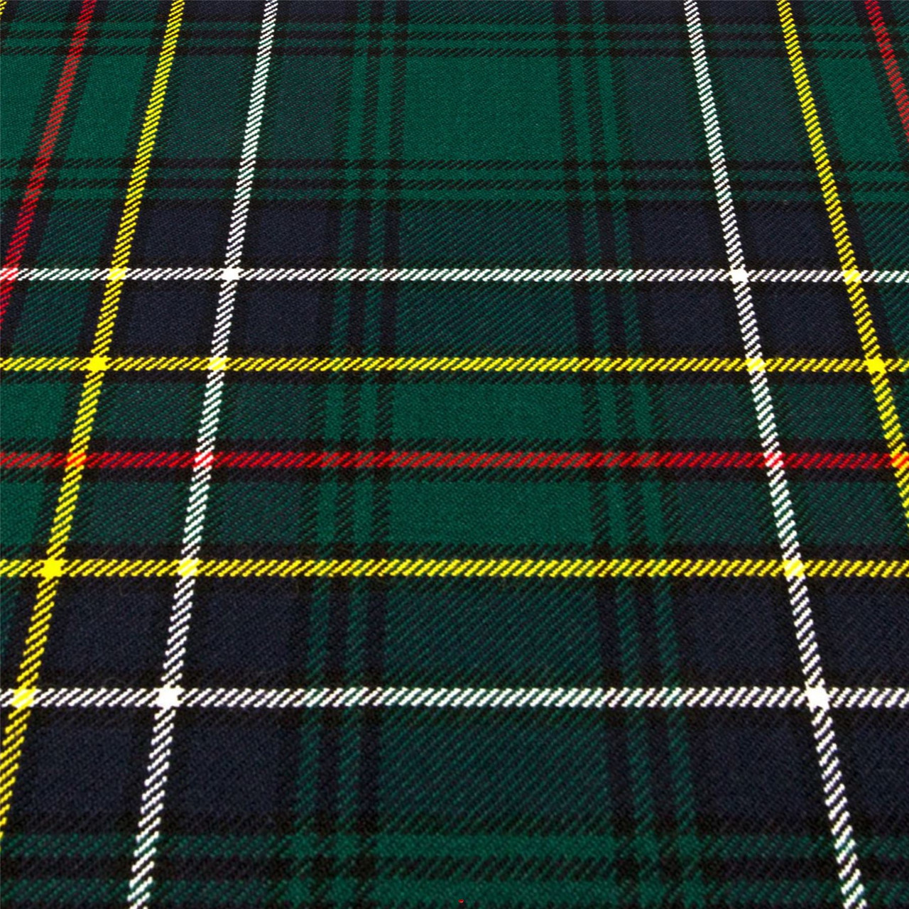 Heavy Weight 16oz Fabric Material Cockburn Modern Tartan 1 Metre