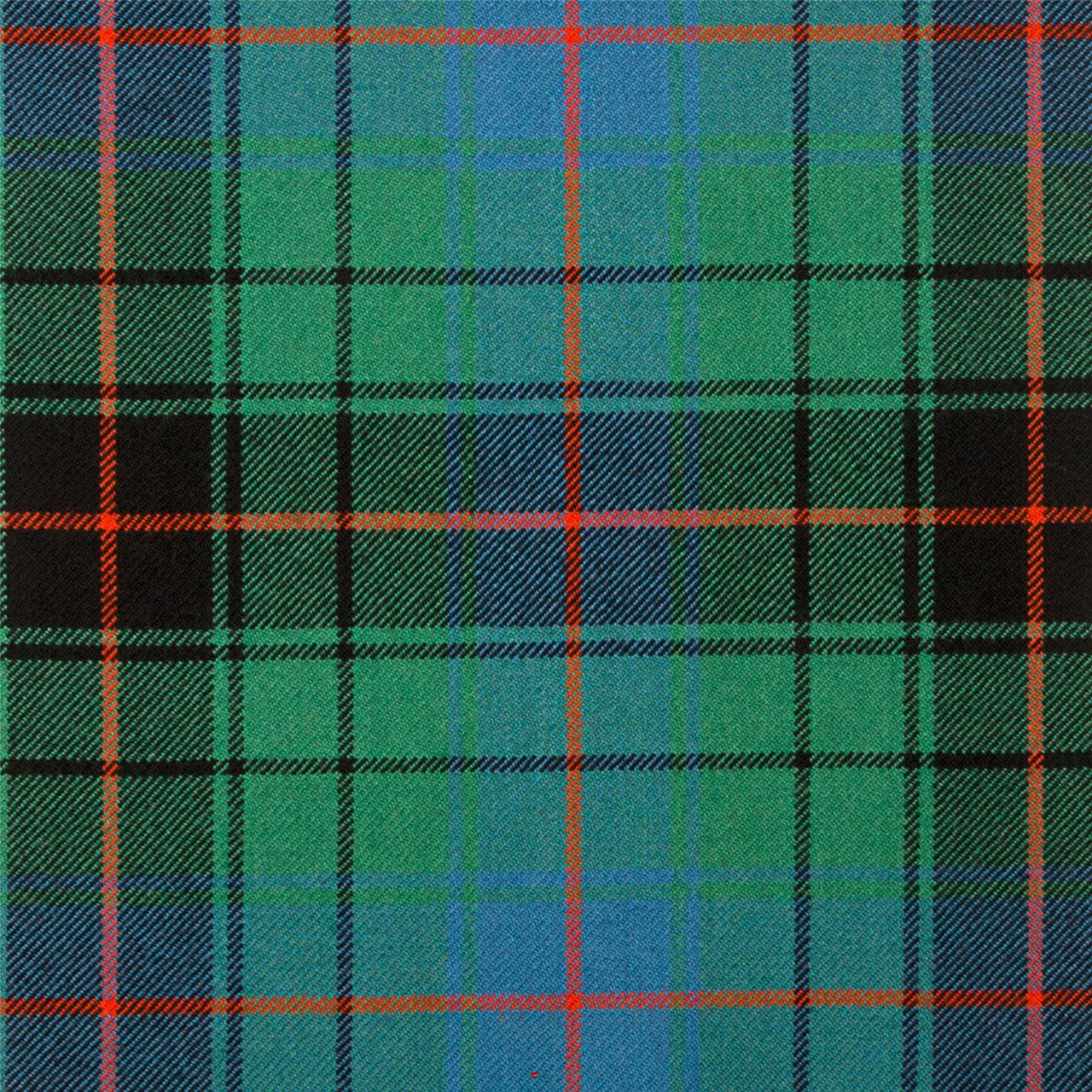 Heavy Weight 16oz Fabric Material Davidson Clan Ancient Tartan 1 Metre