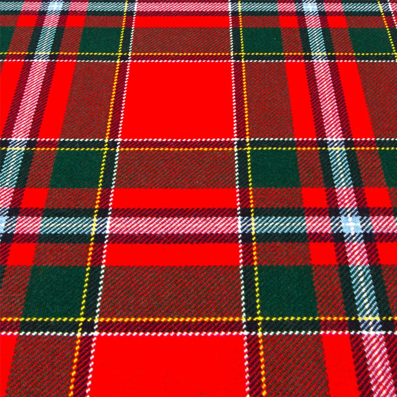 Heavy Weight 16oz Fabric Material Drummond of Perth Modern Tartan 1 Metre