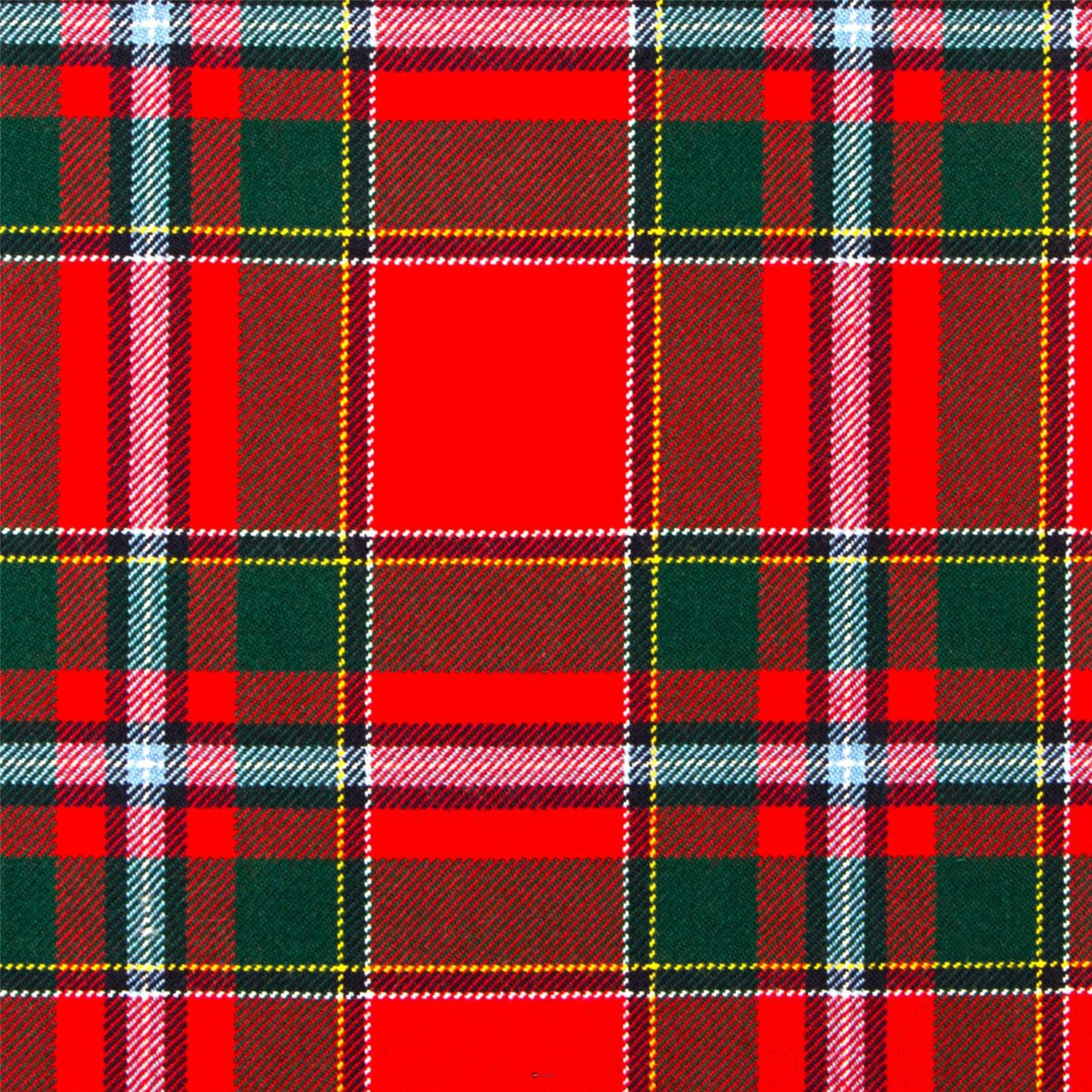 Heavy Weight 16oz Fabric Material Drummond of Perth Modern Tartan 1 Metre