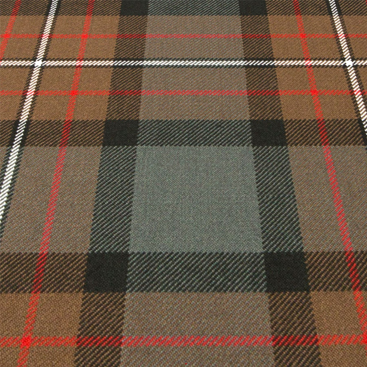 Heavy Weight 16oz Fabric Material Ferguson Weathered Tartan 1 Metre