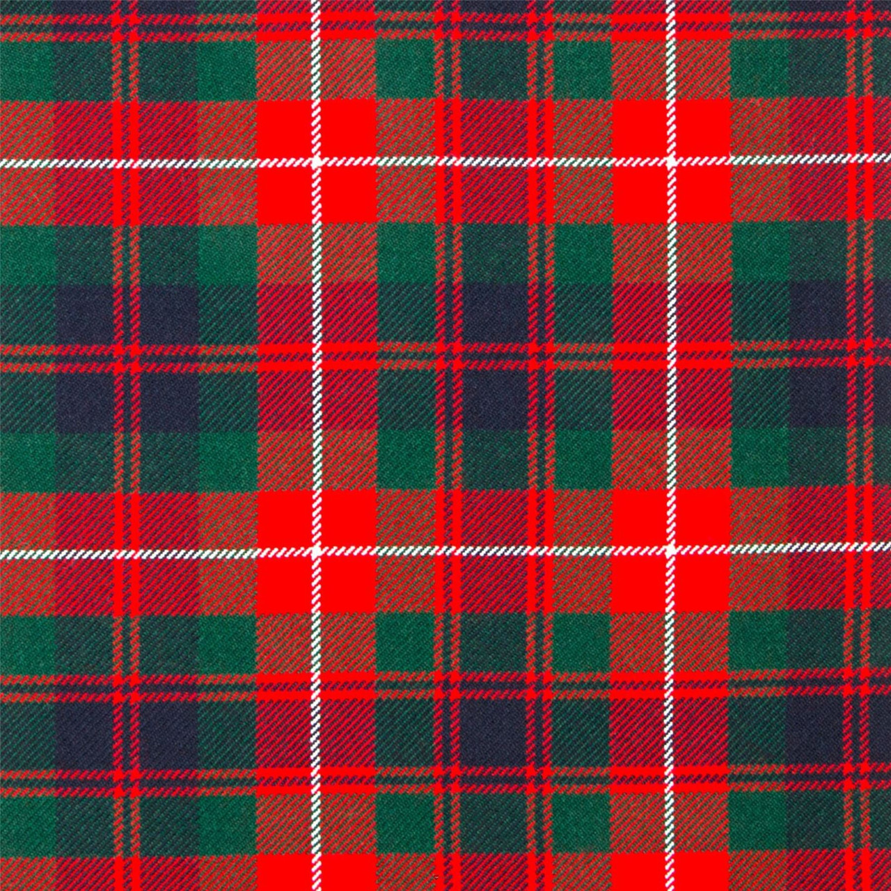 Heavy Weight 16oz Fabric Material Fraser of Lovat Modern Tartan 1 Metre