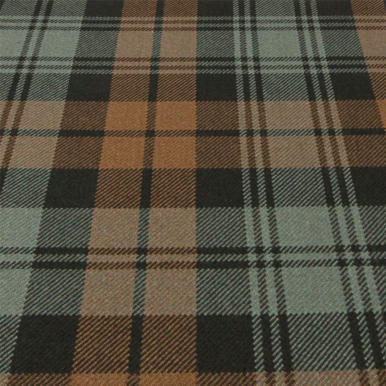Heavy Weight 16oz Fabric Material Grant Hunting Weathered Tartan 1 Metre