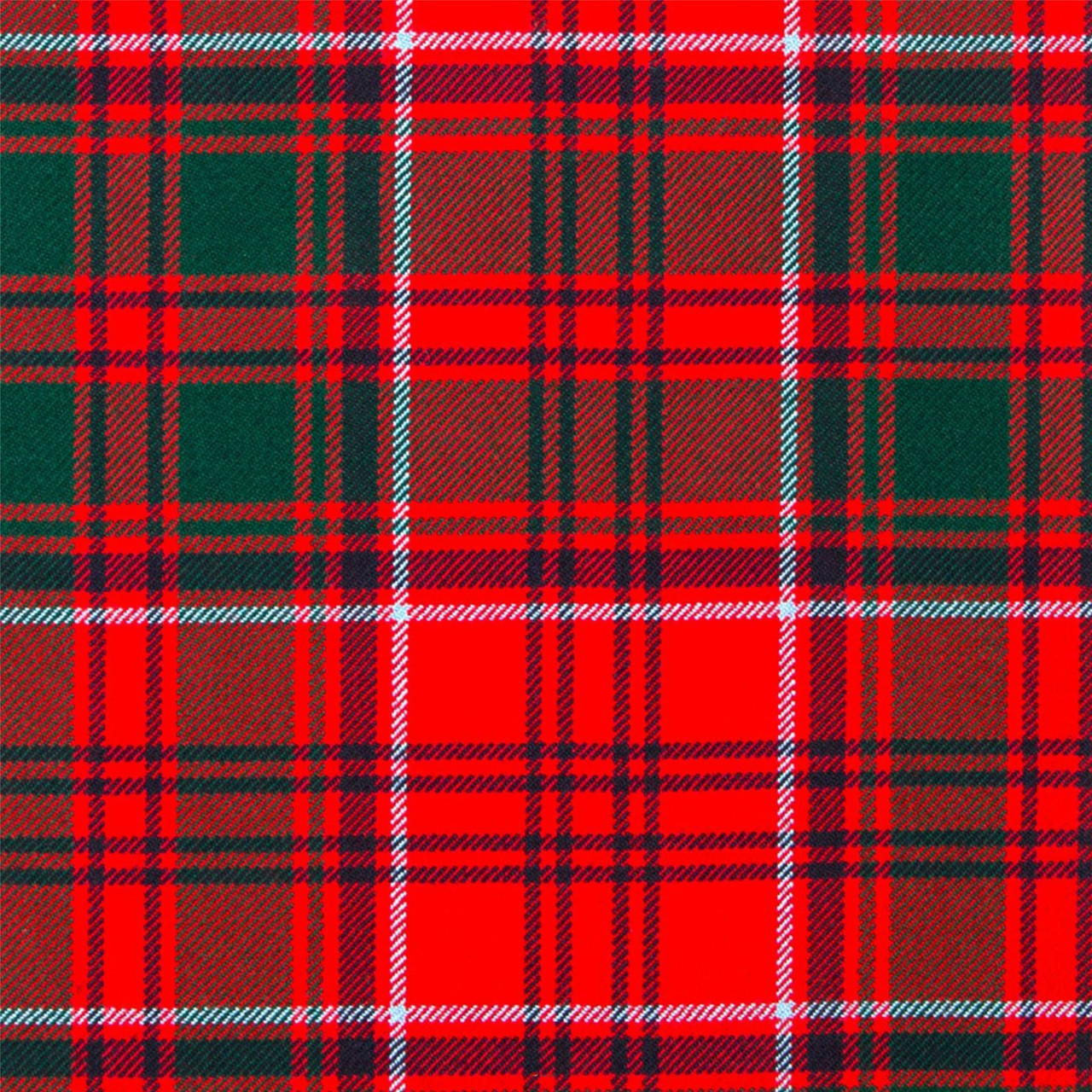 Heavy Weight 16oz Fabric Material Grant Clan Modern Tartan 1 Metre