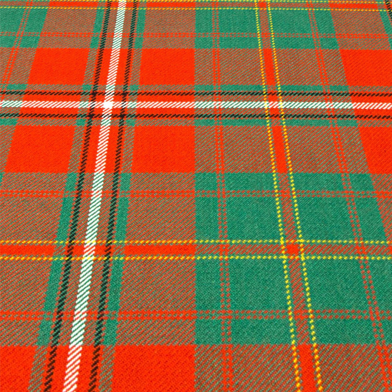Heavy Weight 16oz Fabric Material Hay Ancient Tartan 1 Metre
