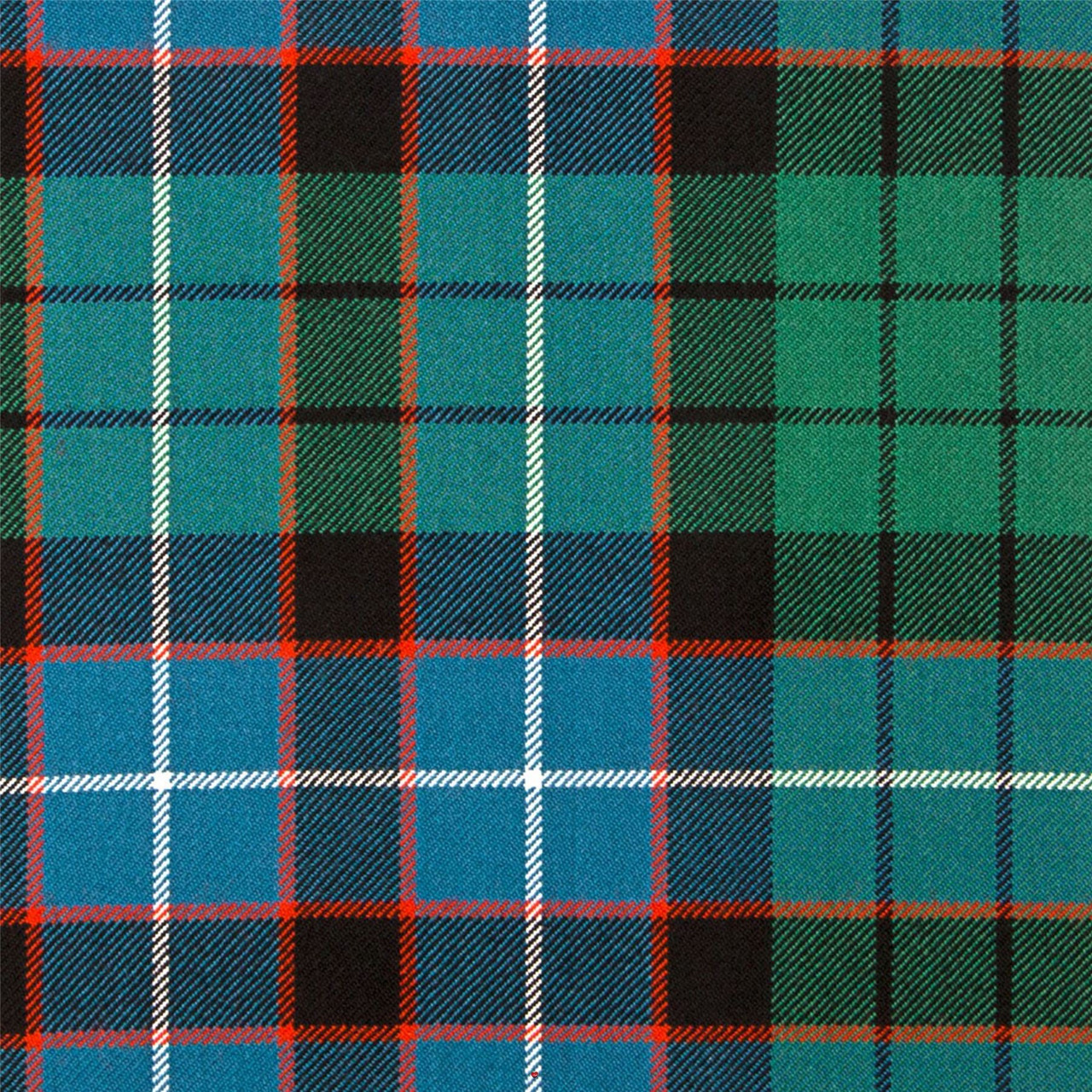 Heavy Weight 16oz Fabric Material Hunter Ancient Tartan 1 Metre