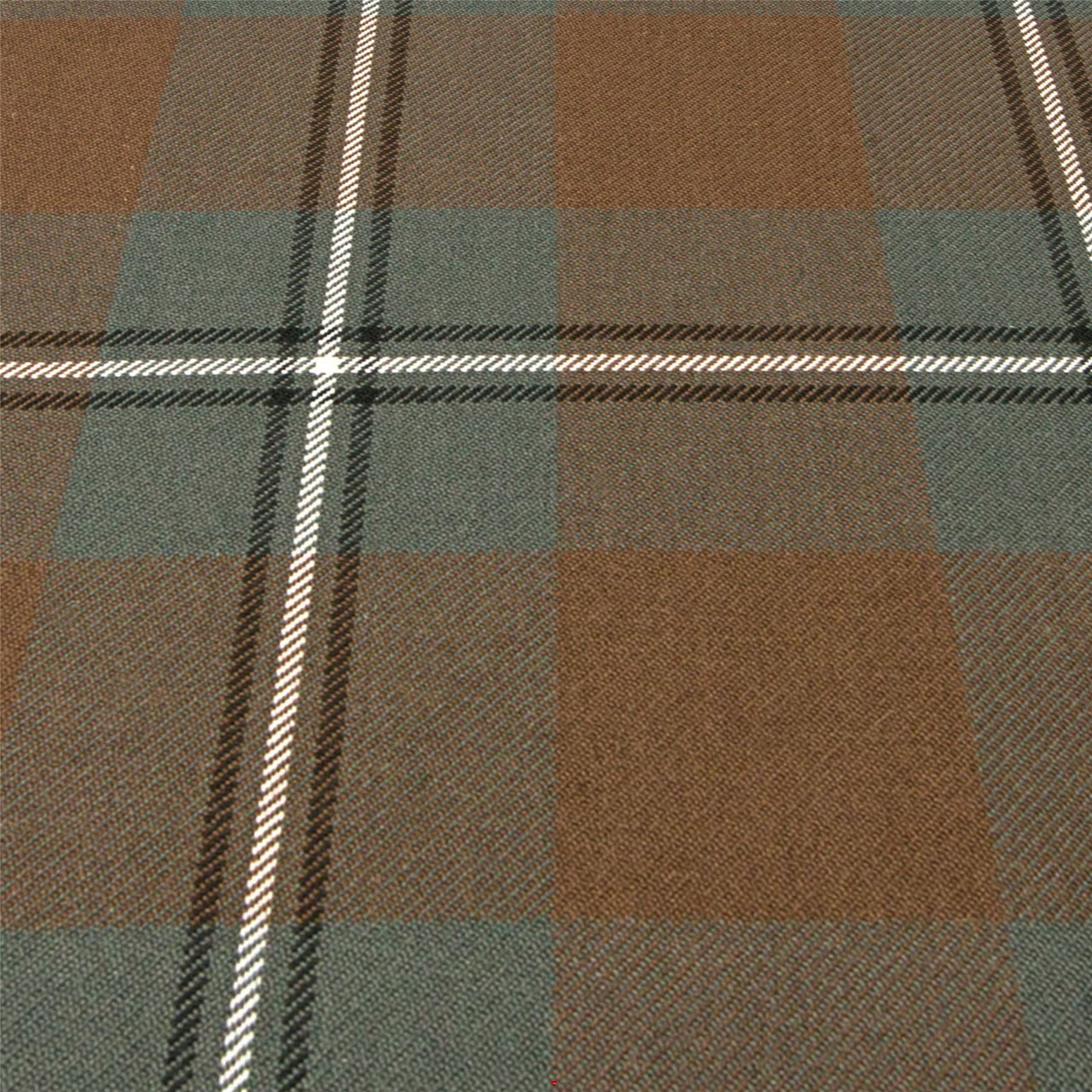 Heavy Weight 16oz Fabric Material Irvine Weathered Tartan Metre