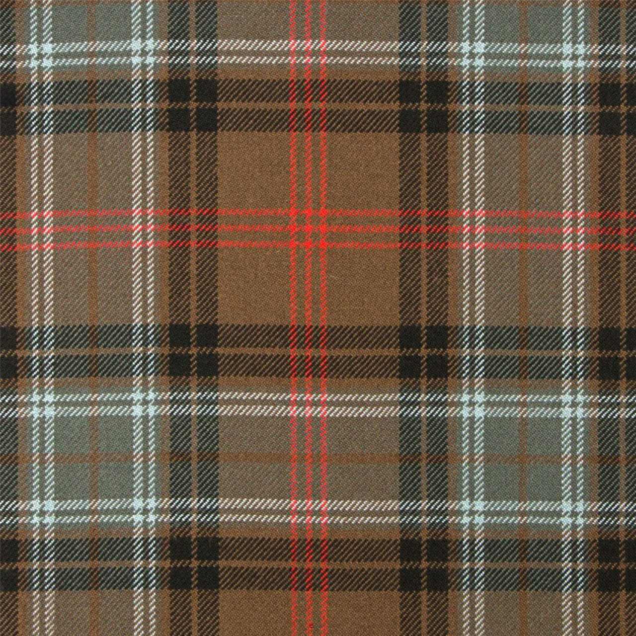 Heavy Weight 16oz Fabric Material Lochcarron Hunting Weathered Tartan 1 Metre