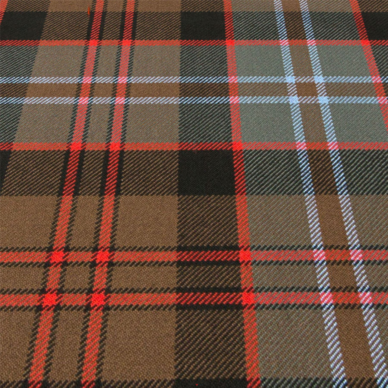Heavy Weight 16oz Fabric Material Lochaber Weathered Tartan 1 Metre
