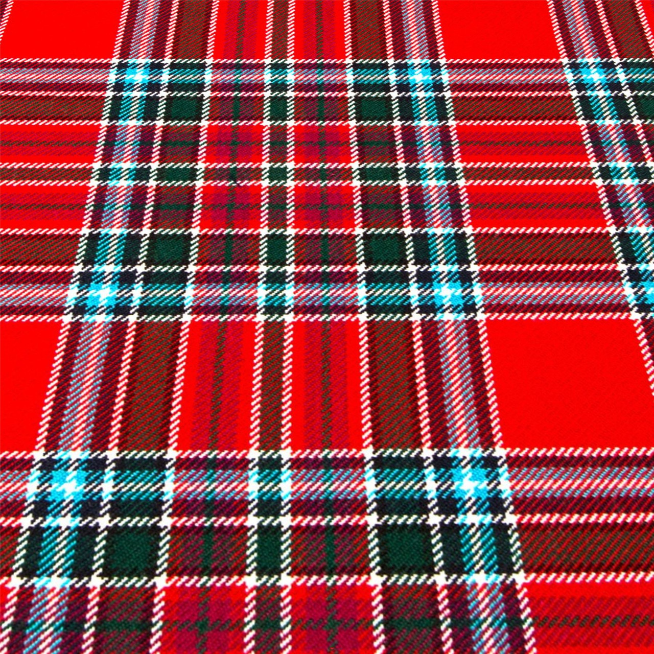 Heavy Weight 16oz Fabric Material MacBean Modern Tartan 1 Metre