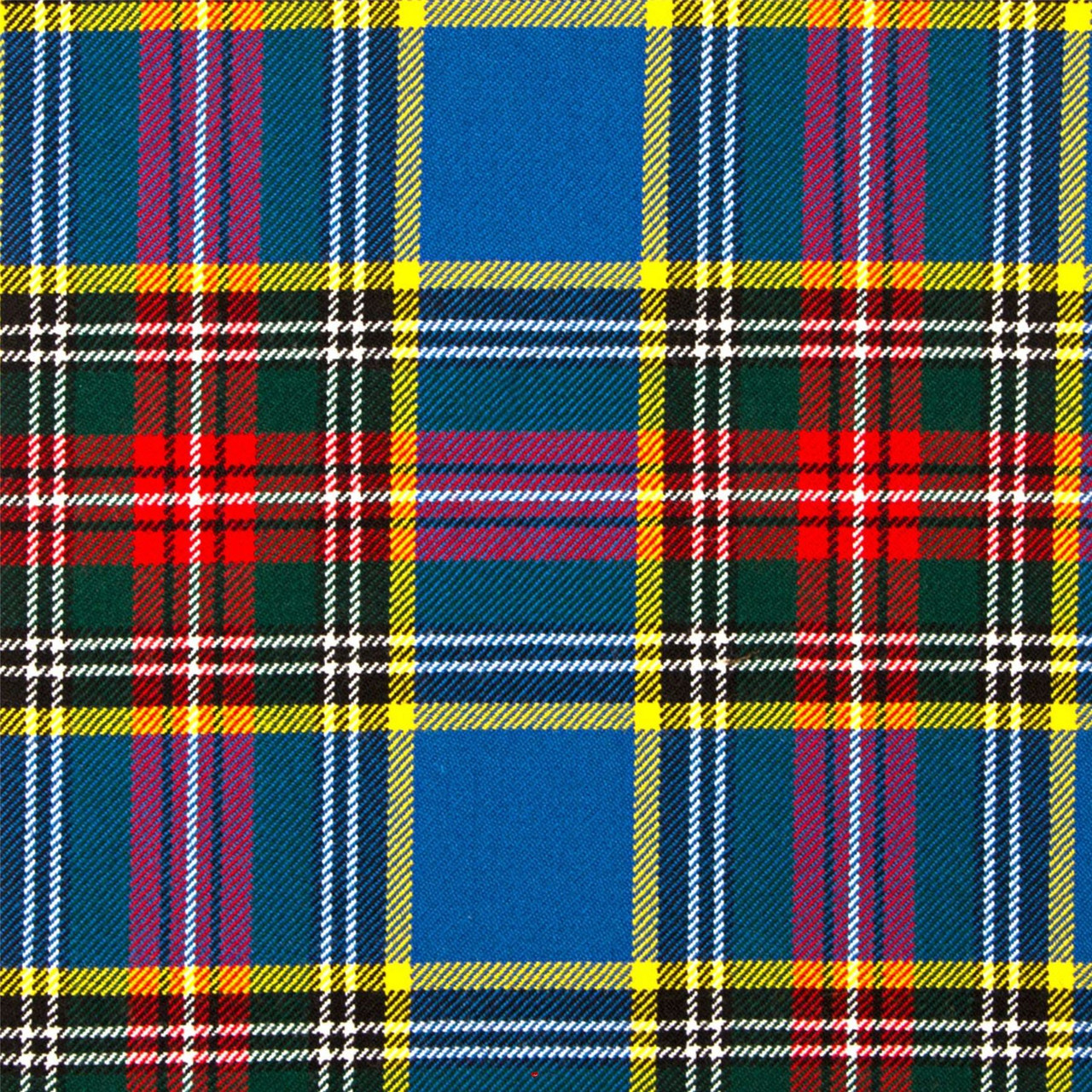Heavy Weight 16oz Fabric Material MacBeth Modern Tartan 1 Metre