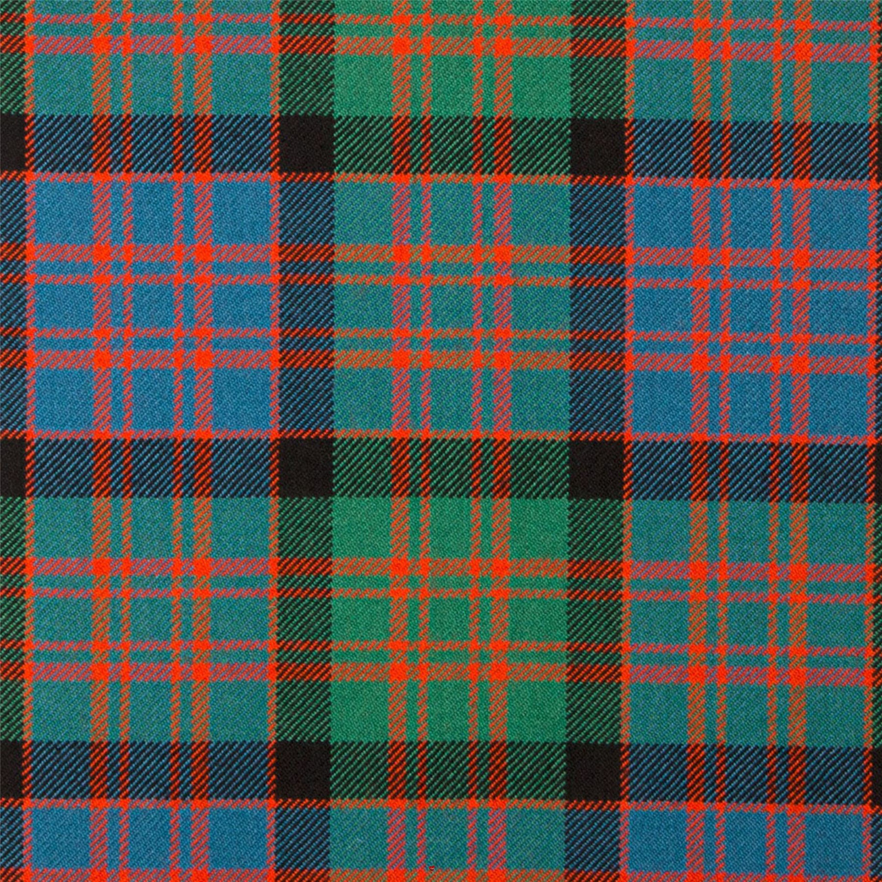 Heavy Weight 16oz Fabric Material MacDonald Ancient Tartan 1 Metre