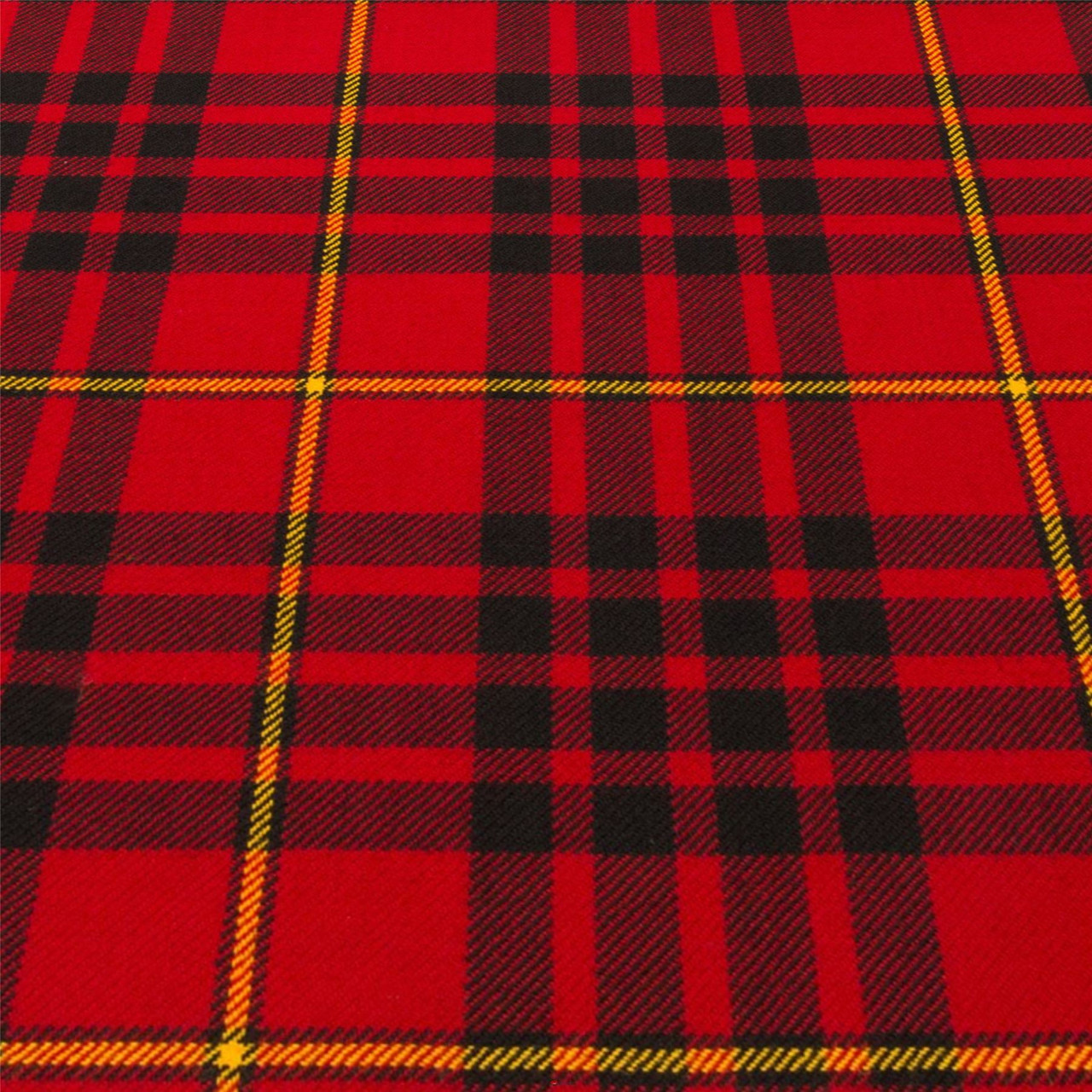 Heavy Weight 16oz Fabric Material MacDonald Ardnamurchan Modern Tartan 1 Metre