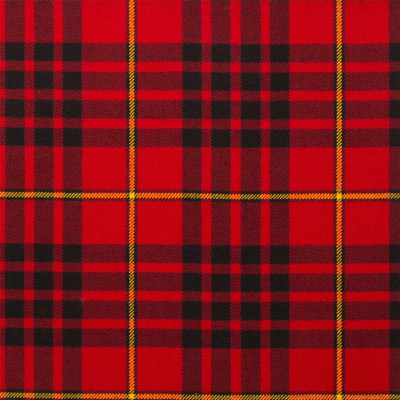 Heavy Weight 16oz Fabric Material MacDonald Ardnamurchan Modern Tartan 1 Metre