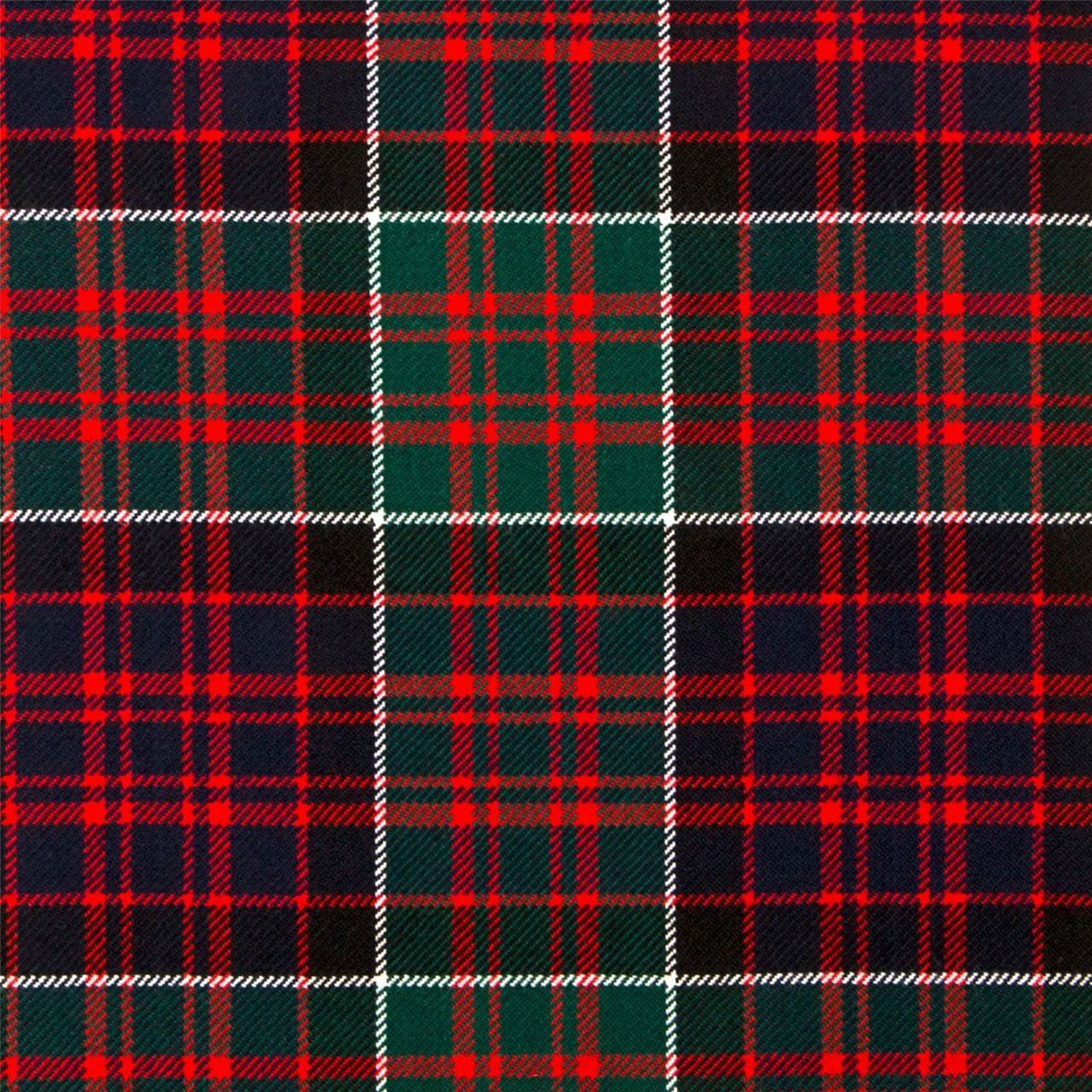 Heavy Weight 16oz Fabric Material MacDonald of Clanranald Modern Tartan 1 Metre