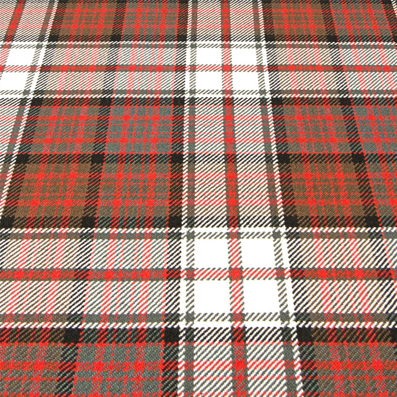 Heavy Weight 16oz Fabric Material MacDonald Dress Weathered Tartan 1 Metre