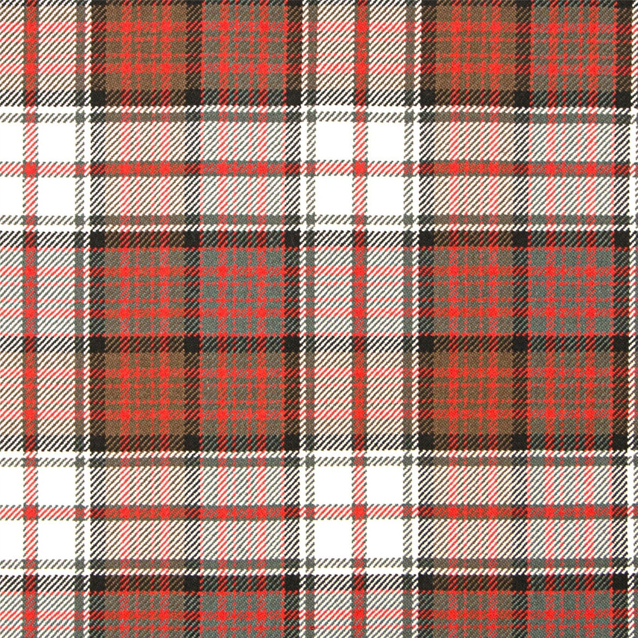 Heavy Weight 16oz Fabric Material MacDonald Dress Weathered Tartan 1 Metre