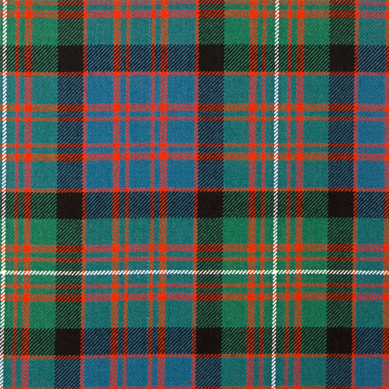 Heavy Weight 16oz Fabric Material MacDonald of Glengarry Ancient Tartan 1 Metre