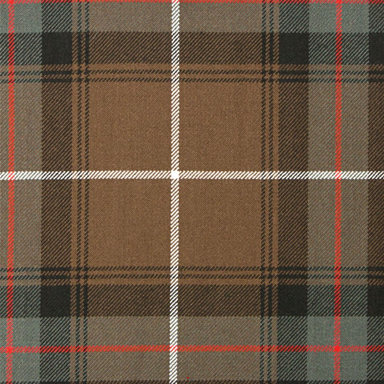 Heavy Weight 16oz Fabric Material MacDonald of the Isles Hunting Weathered Tartan 1 Metre