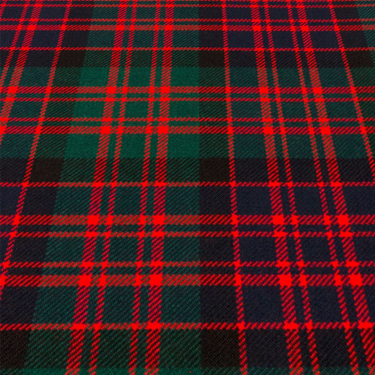 Heavy Weight 16oz Fabric Material MacDonald Modern Tartan 1 Metre
