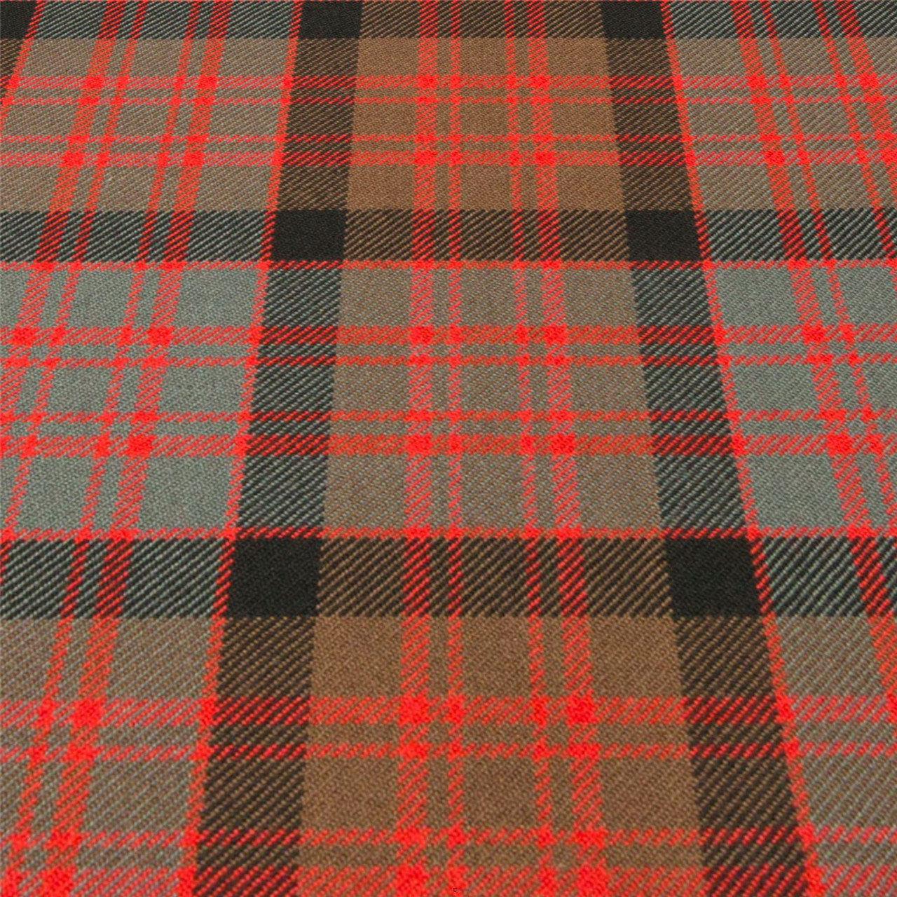 Heavy Weight 16oz Fabric Material MacDonald Weathered Tartan 1 Metre