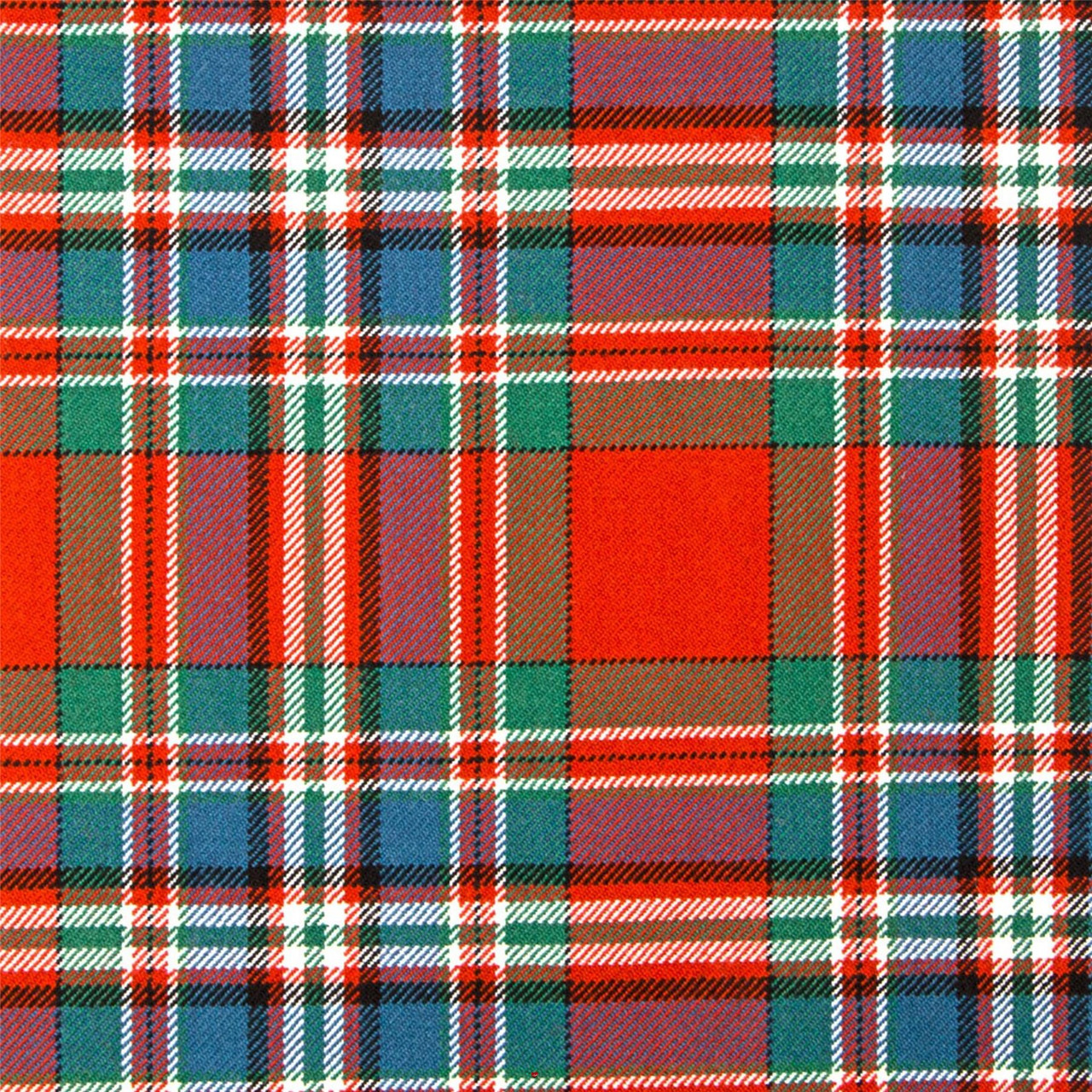 Heavy Weight 16oz Fabric Material MacFarlane Clan Ancient Tartan 1 Metre