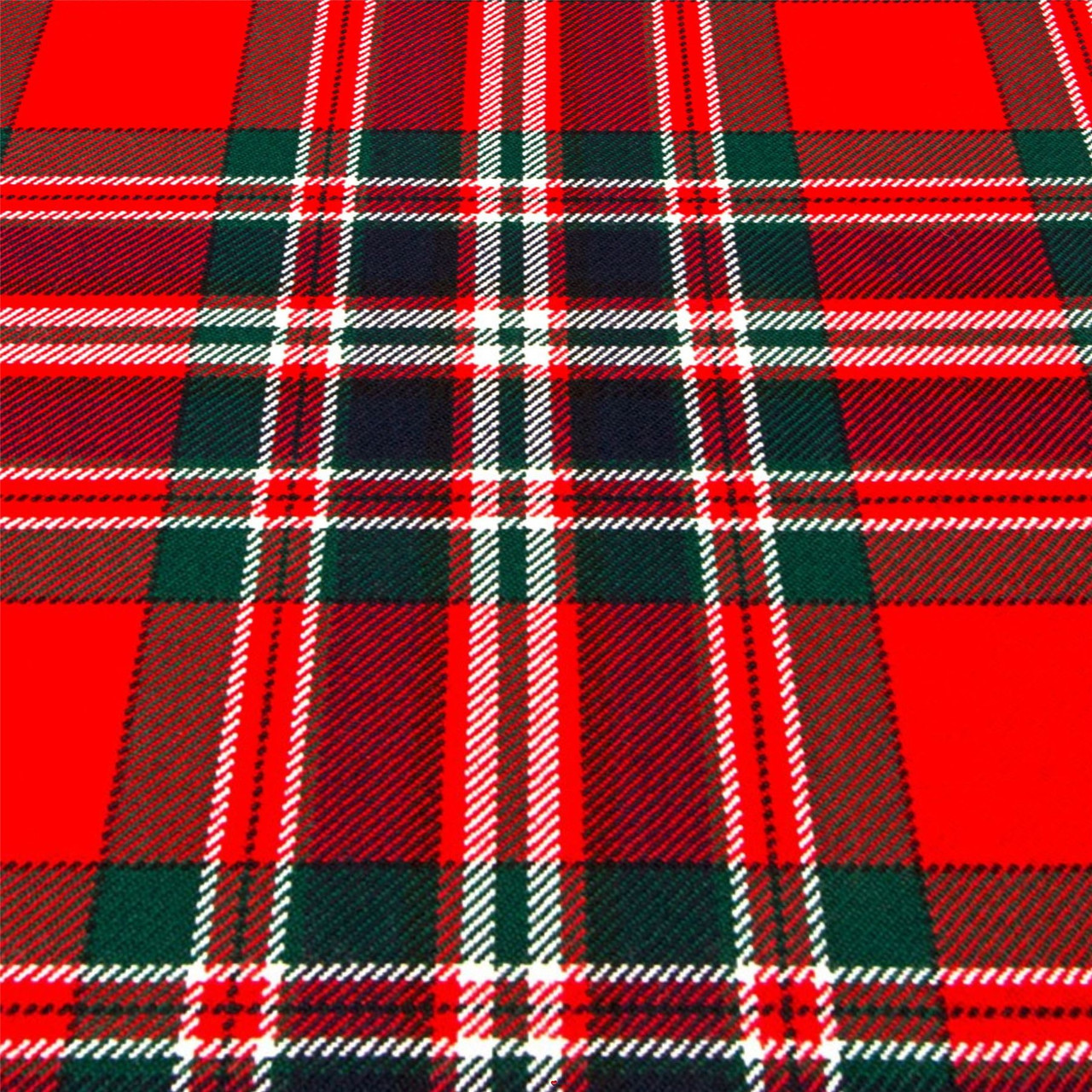 Heavy Weight 16oz Fabric Material MacFarlane Clan Modern Tartan 1 Metre