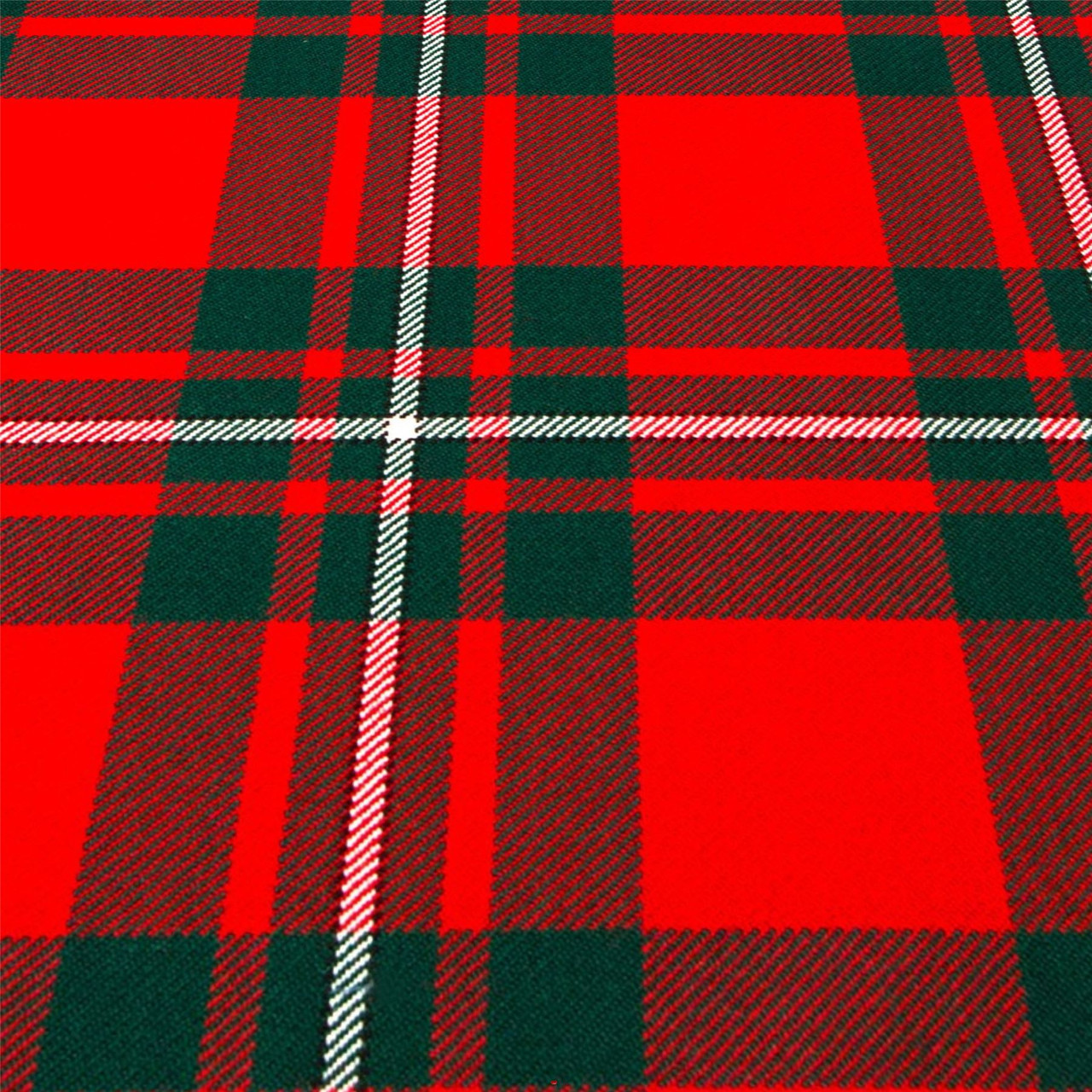 Heavy Weight 16oz Fabric Material MacGregor Modern Tartan 1 Metre