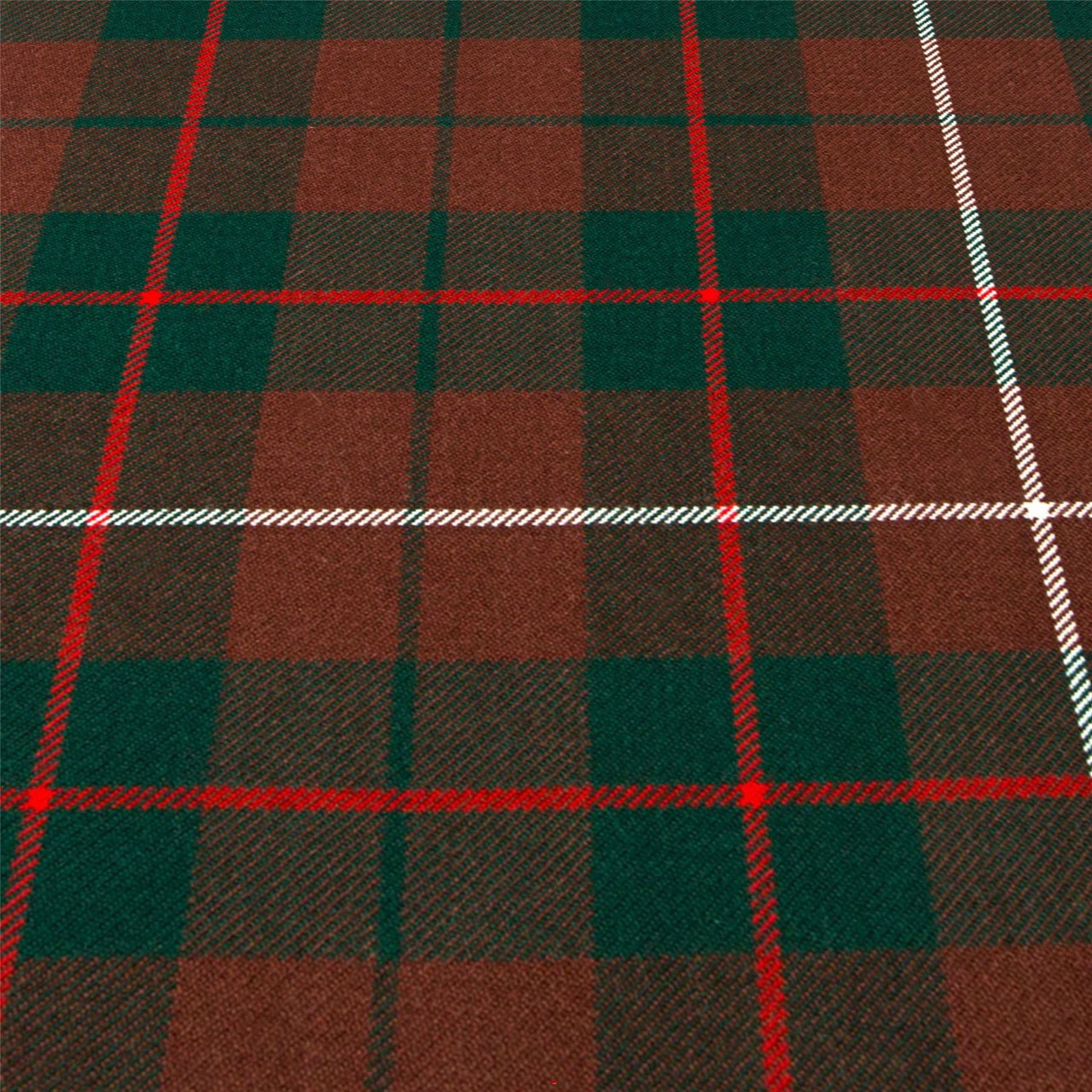 Heavy Weight 16oz Fabric Material MacKinnon Hunting Modern Tartan 1 Metre