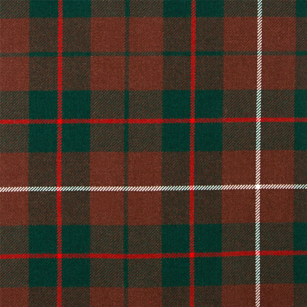 Heavy Weight 16oz Fabric Material MacKinnon Hunting Modern Tartan 1 Metre