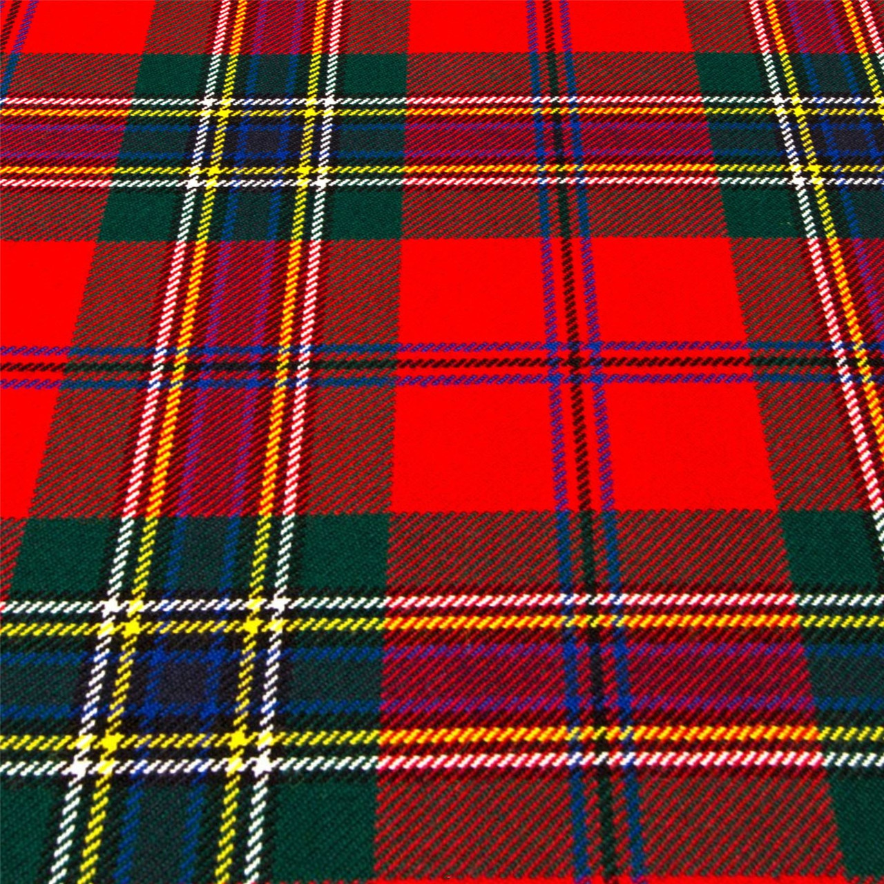 Heavy Weight 16oz Fabric Material MacLean of Duart Modern Tartan 1 Metre