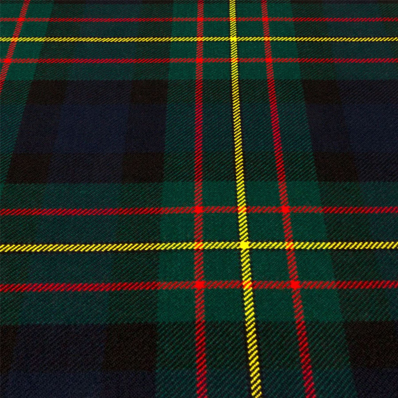 Heavy Weight 16oz Fabric Material MacLaren Modern Tartan 1 Metre